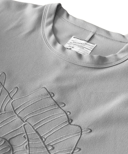 SHAREEF(シャリーフ)の「GEORGETTE JQ P/O "ABSTRACT FLOWER"(Tシャツ/カットソー・メンズ・ブラウン/ネイビー/ブラック/ピンク/ホワイト系その他・2/3/1)」の8枚目の写真
