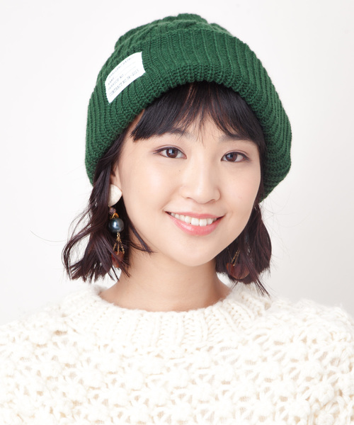 CABALLERO（キャバレロ）の「キャバレロ ニット帽 CABALLERO MILITARY WATCH KNIT TAG タグ付き（ニットキャップ/ビーニー・レディース・ブラック/ブラック×ホワイト/ブラック×グレー/グレー/チャコール/ブラウン/バーガンディー/オレンジ/カーキ/ネイビー/ロイヤルブルー/パープル/マスタード/レッド/ブラック系その他/イエロー系その他/レッド系その他/ブルー系その他/パープル系その他/グリーン系その他/オレンジ系その他/ブラック系その他2/レッド系その他2/ブルー系その他2/ブラック系その他3/グレー系その他2/グレー系その他/ブラウン系その他・FREE）」の14枚目の写真