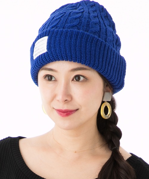 CABALLERO（キャバレロ）の「キャバレロ ニット帽 CABALLERO MILITARY WATCH KNIT TAG タグ付き（ニットキャップ/ビーニー・レディース・ブラック/ブラック×ホワイト/ブラック×グレー/グレー/チャコール/ブラウン/バーガンディー/オレンジ/カーキ/ネイビー/ロイヤルブルー/パープル/マスタード/レッド/ブラック系その他/イエロー系その他/レッド系その他/ブルー系その他/パープル系その他/グリーン系その他/オレンジ系その他/ブラック系その他2/レッド系その他2/ブルー系その他2/ブラック系その他3/グレー系その他2/グレー系その他/ブラウン系その他・FREE）」の18枚目の写真