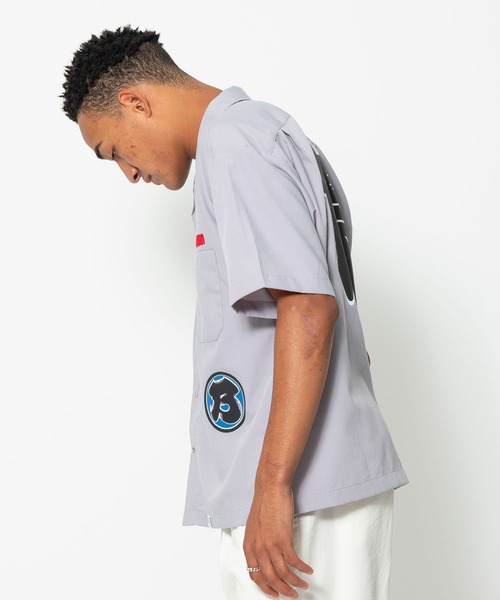 BEDWIN & THE HEARTBREAKERS(ベドウィン アンド ザ ハートブレイカーズ)の「S/S WORK SHIRT "BOB"(シャツ/ブラウス・メンズ・ブルー/グレー/ホワイト×ブラック・LARGE/X-LARGE/MEDIUM)」の21枚目の写真