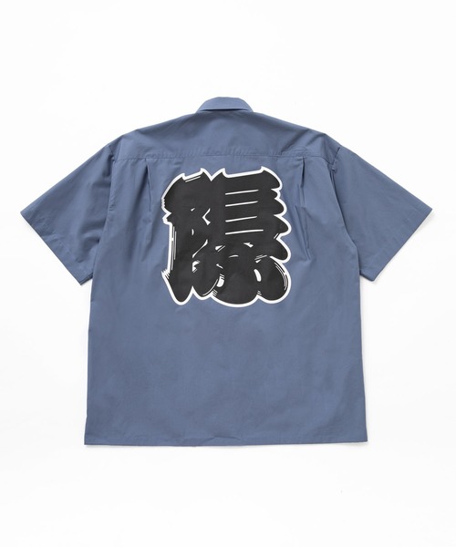 BEDWIN & THE HEARTBREAKERS(ベドウィン アンド ザ ハートブレイカーズ)の「S/S WORK SHIRT "BOB"(シャツ/ブラウス・メンズ・ブルー/グレー/ホワイト×ブラック・LARGE/X-LARGE/MEDIUM)」の9枚目の写真