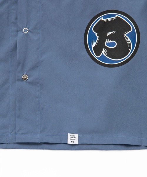 BEDWIN & THE HEARTBREAKERS(ベドウィン アンド ザ ハートブレイカーズ)の「S/S WORK SHIRT "BOB"(シャツ/ブラウス・メンズ・ブルー/グレー/ホワイト×ブラック・LARGE/X-LARGE/MEDIUM)」の15枚目の写真