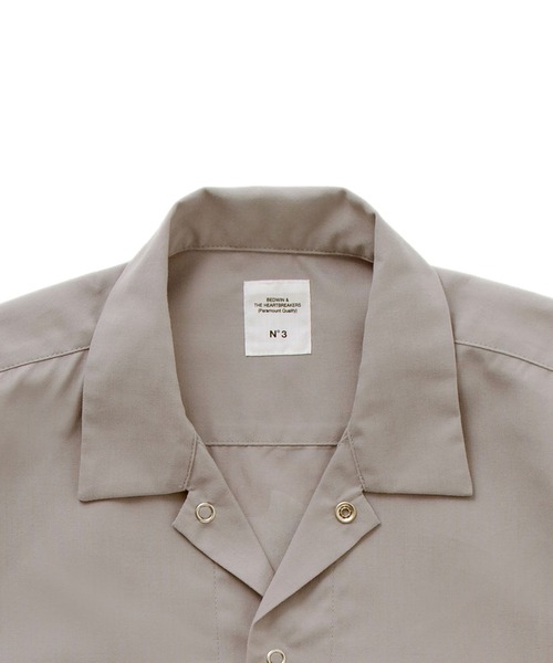 BEDWIN & THE HEARTBREAKERS(ベドウィン アンド ザ ハートブレイカーズ)の「S/S WORK SHIRT "BOB"(シャツ/ブラウス・メンズ・ブルー/グレー/ホワイト×ブラック・LARGE/X-LARGE/MEDIUM)」の11枚目の写真