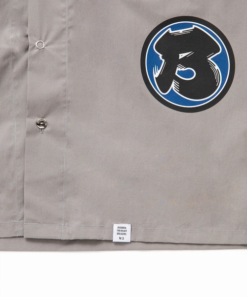 BEDWIN & THE HEARTBREAKERS(ベドウィン アンド ザ ハートブレイカーズ)の「S/S WORK SHIRT "BOB"(シャツ/ブラウス・メンズ・ブルー/グレー/ホワイト×ブラック・LARGE/X-LARGE/MEDIUM)」の14枚目の写真