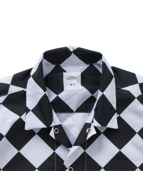 BEDWIN & THE HEARTBREAKERS(ベドウィン アンド ザ ハートブレイカーズ)の「S/S WORK SHIRT "BOB"(シャツ/ブラウス・メンズ・ブルー/グレー/ホワイト×ブラック・LARGE/X-LARGE/MEDIUM)」の10枚目の写真
