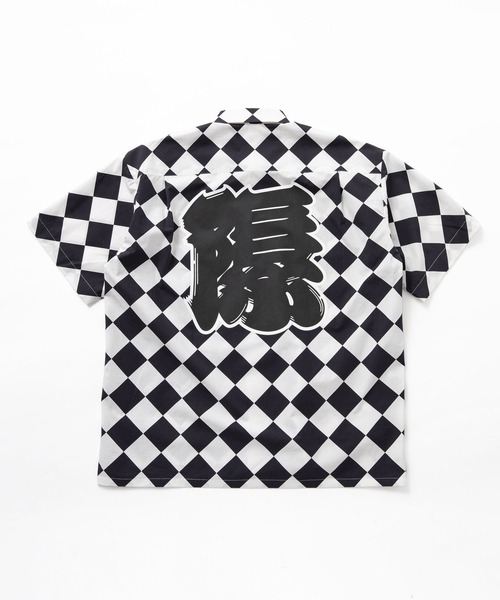 BEDWIN & THE HEARTBREAKERS(ベドウィン アンド ザ ハートブレイカーズ)の「S/S WORK SHIRT "BOB"(シャツ/ブラウス・メンズ・ブルー/グレー/ホワイト×ブラック・LARGE/X-LARGE/MEDIUM)」の7枚目の写真