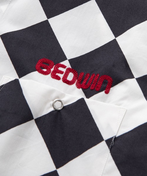 BEDWIN & THE HEARTBREAKERS(ベドウィン アンド ザ ハートブレイカーズ)の「S/S WORK SHIRT "BOB"(シャツ/ブラウス・メンズ・ブルー/グレー/ホワイト×ブラック・LARGE/X-LARGE/MEDIUM)」の16枚目の写真