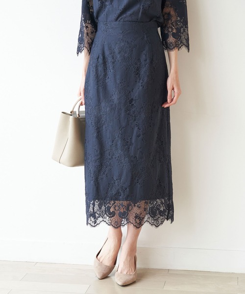 セットアップ対応 ラッセルレーススカート スカート Rope Picnic ロペピクニック のファッション通販 Zozotown