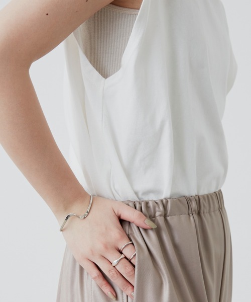 Aunt Marie's(アントマリーズ)の「レザーライクリラックスイージーパンツ(その他パンツ・レディース・ブラック/ベージュ・FREE/SMALL)」の13枚目の写真