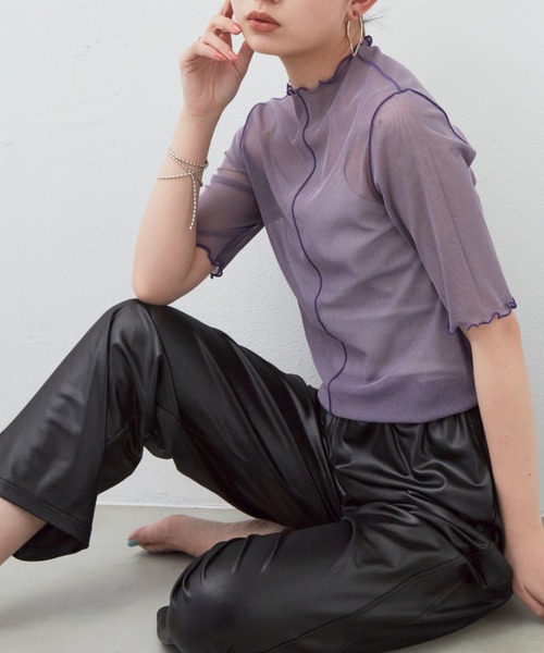 Aunt Marie's(アントマリーズ)の「レザーライクリラックスイージーパンツ(その他パンツ・レディース・ブラック/ベージュ・FREE/SMALL)」の15枚目の写真