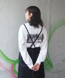 179/WG | DISCUS絵画ロングスリーブTシャツ(Tシャツ/カットソー)