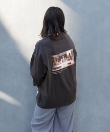 179/WG | DISCUS絵画ロングスリーブTシャツ(Tシャツ/カットソー)