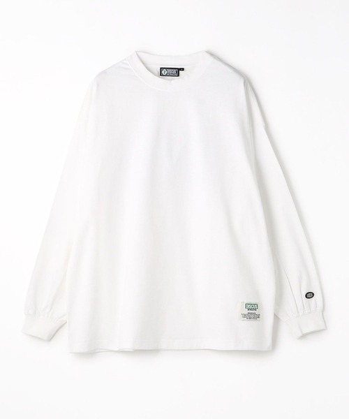 179/WG（イチナナキュウダブルジー）の「DISCUS絵画ロングスリーブTシャツ（Tシャツ/カットソー・レディース・ブラック/オフホワイト・FREE）」の12枚目の写真