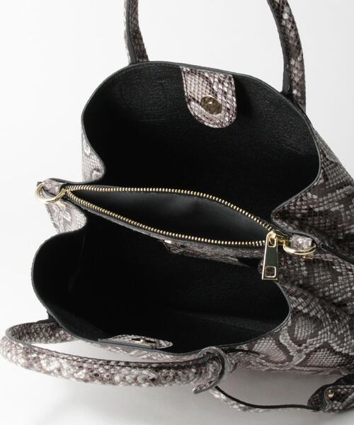 MARCO BIANCHINI（マルコビアンチーニ）の「[ 別注 ][ マルコ ビアンキー二 ] MARCO BIANCHINI CS ボストン 2WAY ショルダー バッグ パイソン（ショルダーバッグ・レディース・その他1・FREE）」の5枚目の写真
