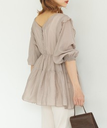 SLURR | ティアード2wayフリルチュニックブラウス(シャツ/ブラウス)