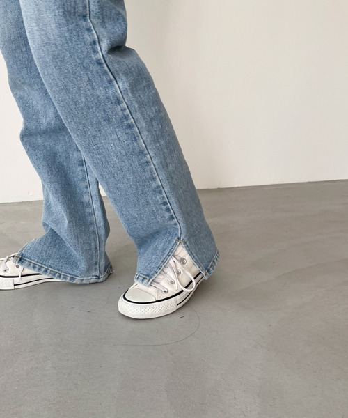 CANAL JEAN(キャナルジーン)の「El mar(エルマール) NEWサイドスリットデニムパンツ(デニムパンツ・レディース・インディゴブルー・SMALL/MEDIUM)」の20枚目の写真