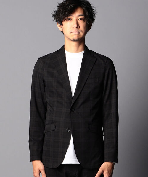 NOLLEY'S goodman（ノーリーズグッドマン）の「COOL DOTS セットアップ テーラードジャケット（テーラードジャケット・メンズ・ネイビー/インディゴブルー/ブラック系その他5・S/XL/M/L）」の4枚目の写真