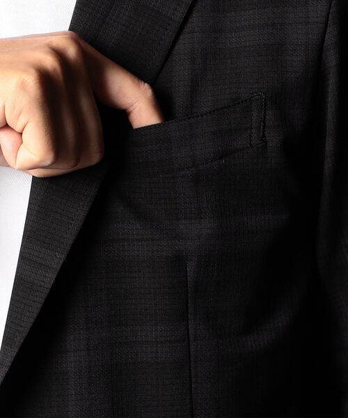 NOLLEY'S goodman（ノーリーズグッドマン）の「COOL DOTS セットアップ テーラードジャケット（テーラードジャケット・メンズ・ネイビー/インディゴブルー/ブラック系その他5・S/XL/M/L）」の8枚目の写真