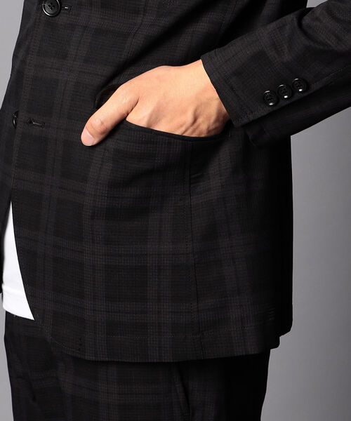 NOLLEY'S goodman（ノーリーズグッドマン）の「COOL DOTS セットアップ テーラードジャケット（テーラードジャケット・メンズ・ネイビー/インディゴブルー/ブラック系その他5・S/XL/M/L）」の10枚目の写真