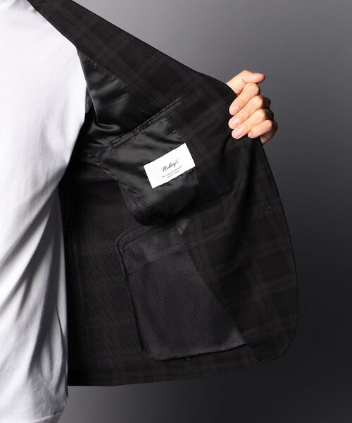 NOLLEY'S goodman（ノーリーズグッドマン）の「COOL DOTS セットアップ テーラードジャケット（テーラードジャケット・メンズ・ネイビー/インディゴブルー/ブラック系その他5・S/XL/M/L）」の13枚目の写真