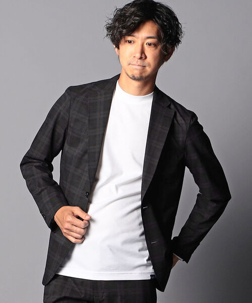 NOLLEY'S goodman（ノーリーズグッドマン）の「COOL DOTS セットアップ テーラードジャケット（テーラードジャケット・メンズ・ネイビー/インディゴブルー/ブラック系その他5・S/XL/M/L）」の22枚目の写真