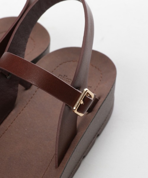 niko and...（ニコアンド）の「オリジナル厚底ネックサンダル（サンダル・レディース・ブラック/イエロー/オレンジ・SMALL/MEDIUM/LARGE）」の8枚目の写真