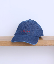 CHILD WOMAN | CERISE刺繍デニムキャップ(キャップ)