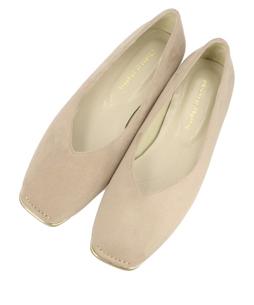 ORiental TRaffic(オリエンタルトラフィック)の「ステッチスクエアトゥパンプス/11115(パンプス・レディース・ブラック/ベージュ/ブルー・40/38/39/41/42/35/36/37/34/33/43)」の16枚目の写真