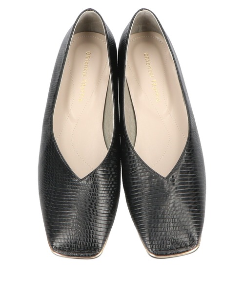 ORiental TRaffic(オリエンタルトラフィック)の「ステッチスクエアトゥパンプス/11115(パンプス・レディース・ブラック/ベージュ/ブルー・40/38/39/41/42/35/36/37/34/33/43)」の7枚目の写真