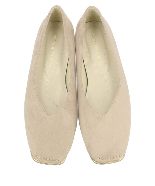 ORiental TRaffic(オリエンタルトラフィック)の「ステッチスクエアトゥパンプス/11115(パンプス・レディース・ブラック/ベージュ/ブルー・40/38/39/41/42/35/36/37/34/33/43)」の8枚目の写真