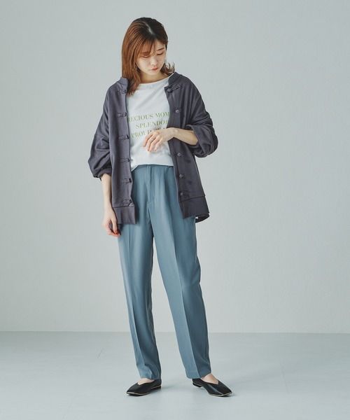 ORiental TRaffic(オリエンタルトラフィック)の「ステッチスクエアトゥパンプス/11115(パンプス・レディース・ブラック/ベージュ/ブルー・40/38/39/41/42/35/36/37/34/33/43)」の4枚目の写真