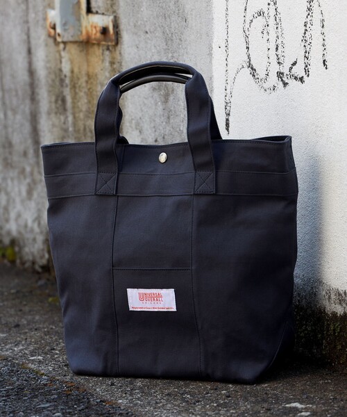 UNIVERSAL OVERALL（ユニバーサルオーバーオール）の「UNIVERSAL OVERALL × B:MING by BEAMS / 別注 2WAY トートバッグ（トートバッグ・メンズ・オフホワイト/ネイビー/カーキ/ブラック/グレー/オリーブ・ONE SIZE）」の6枚目の写真