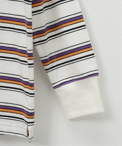 Oriens JOURNAL STANDARD（オリエンス ジャーナルスタンダード）の「Multi border L/S tee / マルチボーダー ロングスリーブTシャツ（Tシャツ/カットソー・レディース・スカイブルー/ネイビー/ホワイト・MEDIUM/LARGE）」の8枚目の写真