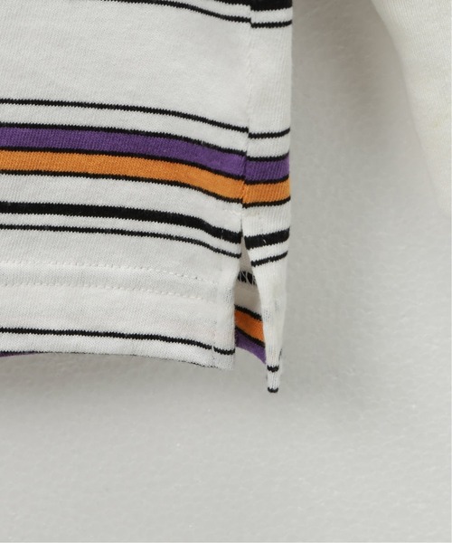 Oriens JOURNAL STANDARD（オリエンス ジャーナルスタンダード）の「Multi border L/S tee / マルチボーダー ロングスリーブTシャツ（Tシャツ/カットソー・レディース・スカイブルー/ネイビー/ホワイト・MEDIUM/LARGE）」の19枚目の写真