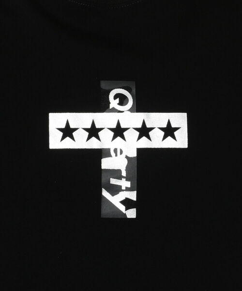 qwerty（クワーティ）の「QWERTY (クワーティ)/Cross Box T-shirt（Tシャツ/カットソー・メンズ・ホワイト/ブラック・MEDIUM/LARGE/X-LARGE）」の8枚目の写真