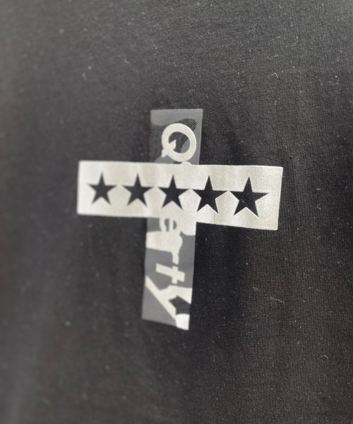 qwerty（クワーティ）の「QWERTY (クワーティ)/Cross Box T-shirt（Tシャツ/カットソー・メンズ・ホワイト/ブラック・MEDIUM/LARGE/X-LARGE）」の21枚目の写真