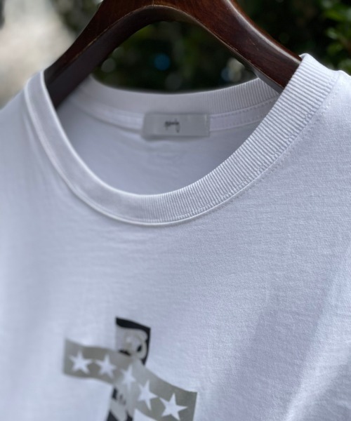 qwerty（クワーティ）の「QWERTY (クワーティ)/Cross Box T-shirt（Tシャツ/カットソー・メンズ・ホワイト/ブラック・MEDIUM/LARGE/X-LARGE）」の22枚目の写真