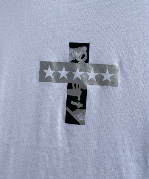 qwerty（クワーティ）の「QWERTY (クワーティ)/Cross Box T-shirt（Tシャツ/カットソー・メンズ・ホワイト/ブラック・MEDIUM/LARGE/X-LARGE）」の17枚目の写真