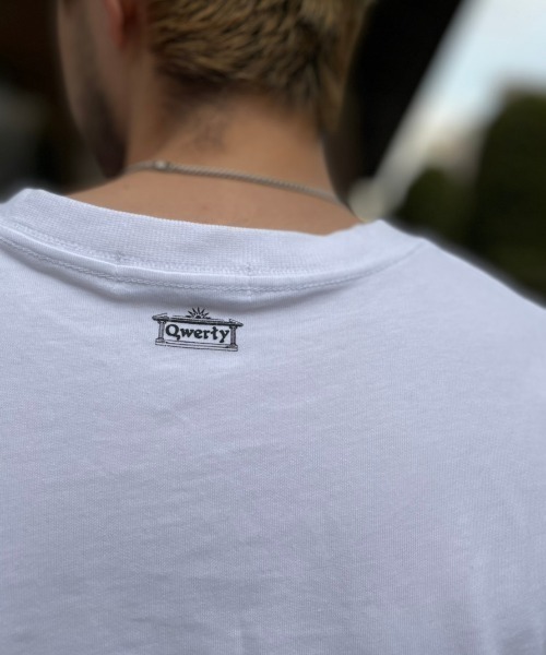 qwerty（クワーティ）の「QWERTY (クワーティ)/Cross Box T-shirt（Tシャツ/カットソー・メンズ・ホワイト/ブラック・MEDIUM/LARGE/X-LARGE）」の20枚目の写真
