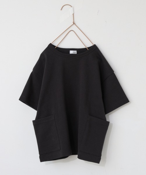 LOWRYS FARM（ローリーズファーム）の「ＵＳＡサイドポケットＴ　938883（Tシャツ/カットソー・キッズ・チャコールグレー/オレンジ/グリーン/アイボリー/パープル/グリーン系その他/ブルー/ネイビー/グレー/カーキ/ピンク・110cm/120cm/130cm/140cm/150cm/150cm(140-150cm)/140cm(130-140cm)/110cm(100-110cm)/120cm(110-120cm)/130cm(120-130cm)）」の16枚目の写真