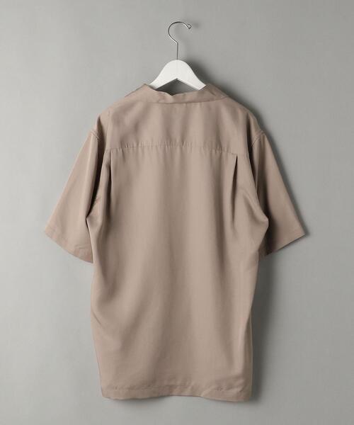 BEAUTY&YOUTH UNITED ARROWS（ビューティーアンドユースユナイテッドアローズ）の「BY DULL/LUSTR オープンカラー リラックスレギュラー シャツ（シャツ/ブラウス・メンズ・ベージュ/オリーブ/イエロー・SMALL/MEDIUM/LARGE/X-LARGE）」の17枚目の写真