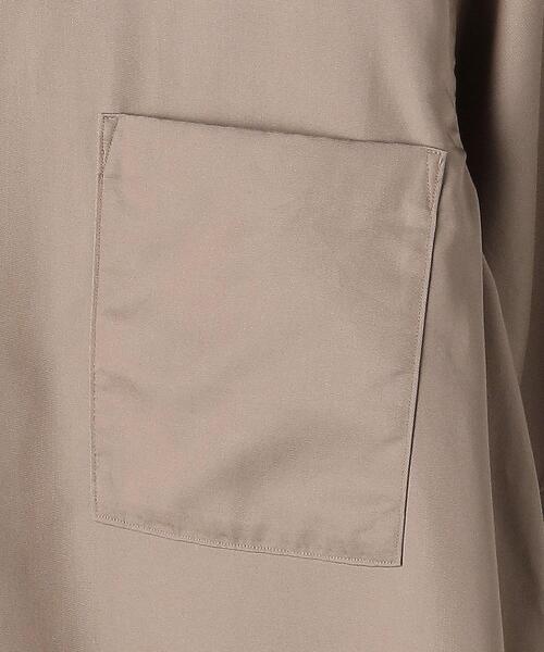 BEAUTY&YOUTH UNITED ARROWS（ビューティーアンドユースユナイテッドアローズ）の「BY DULL/LUSTR オープンカラー リラックスレギュラー シャツ（シャツ/ブラウス・メンズ・ベージュ/オリーブ/イエロー・SMALL/MEDIUM/LARGE/X-LARGE）」の21枚目の写真