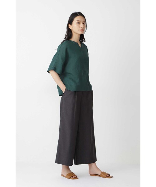 human woman(ヒューマンウーマン)の「◆レーヨンリネンパンツ(その他パンツ・レディース・カーキ/グレー系その他・SMALL/MEDIUM/LARGE/X-LARGE/X-SMALL)」の21枚目の写真