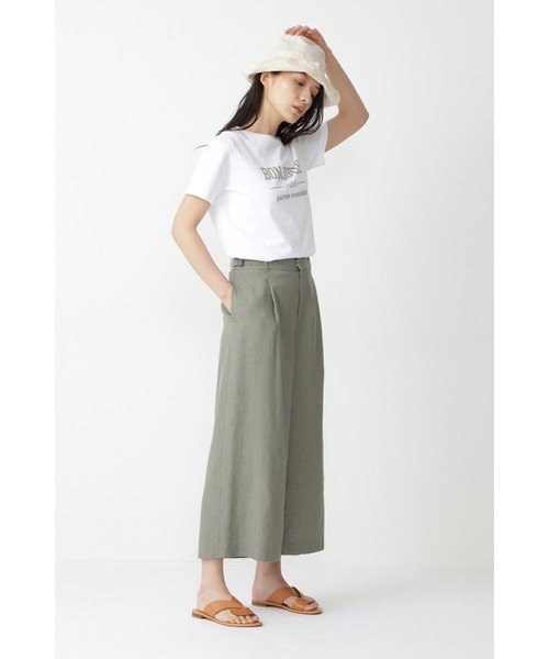 human woman(ヒューマンウーマン)の「◆レーヨンリネンパンツ(その他パンツ・レディース・カーキ/グレー系その他・SMALL/MEDIUM/LARGE/X-LARGE/X-SMALL)」の16枚目の写真