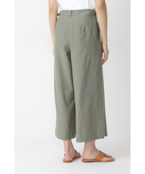 human woman(ヒューマンウーマン)の「◆レーヨンリネンパンツ(その他パンツ・レディース・カーキ/グレー系その他・SMALL/MEDIUM/LARGE/X-LARGE/X-SMALL)」の3枚目の写真