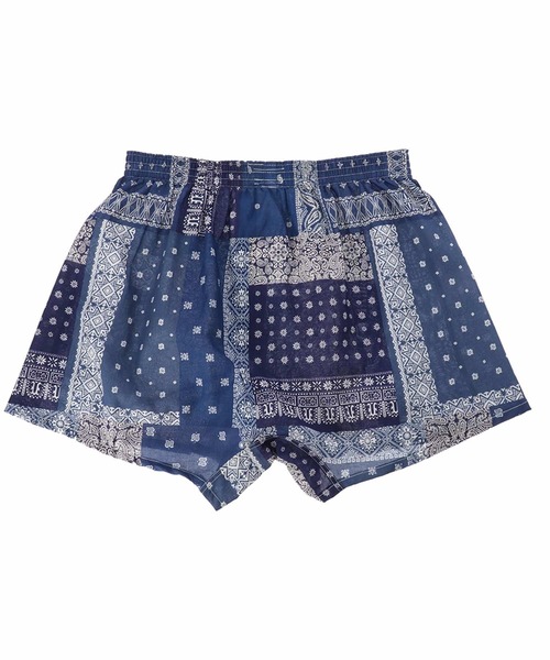 ANONYMOUSISM（アノニマスイズム）の「【ANONYMOUSISM】布帛トランクス2P/2枚セット/アノニマスイズム（トランクス・メンズ・ブルー/レッド/ブラック/グリーン・L/XL/M）」の9枚目の写真