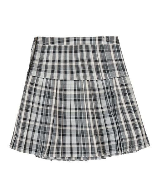 Candy Stripper（キャンディストリッパー）の「CHECK PLEATS MINI スカート（スカート・レディース・レッド/グリーン/ブラック・2/1）」の9枚目の写真