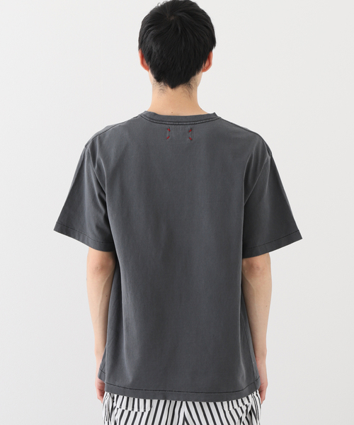 B.C STOCK（ベーセーストック）の「CRH DYED-T MOTOR CITY Tシャツ（Tシャツ/カットソー・メンズ・ブラック/アイボリー・MEDIUM/LARGE）」の16枚目の写真