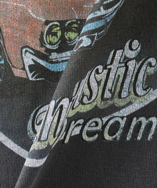 B.C STOCK（ベーセーストック）の「CRH DYED-T MOTOR CITY Tシャツ（Tシャツ/カットソー・メンズ・ブラック/アイボリー・MEDIUM/LARGE）」の6枚目の写真