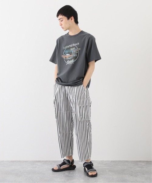 B.C STOCK（ベーセーストック）の「CRH DYED-T MOTOR CITY Tシャツ（Tシャツ/カットソー・メンズ・ブラック/アイボリー・MEDIUM/LARGE）」の20枚目の写真